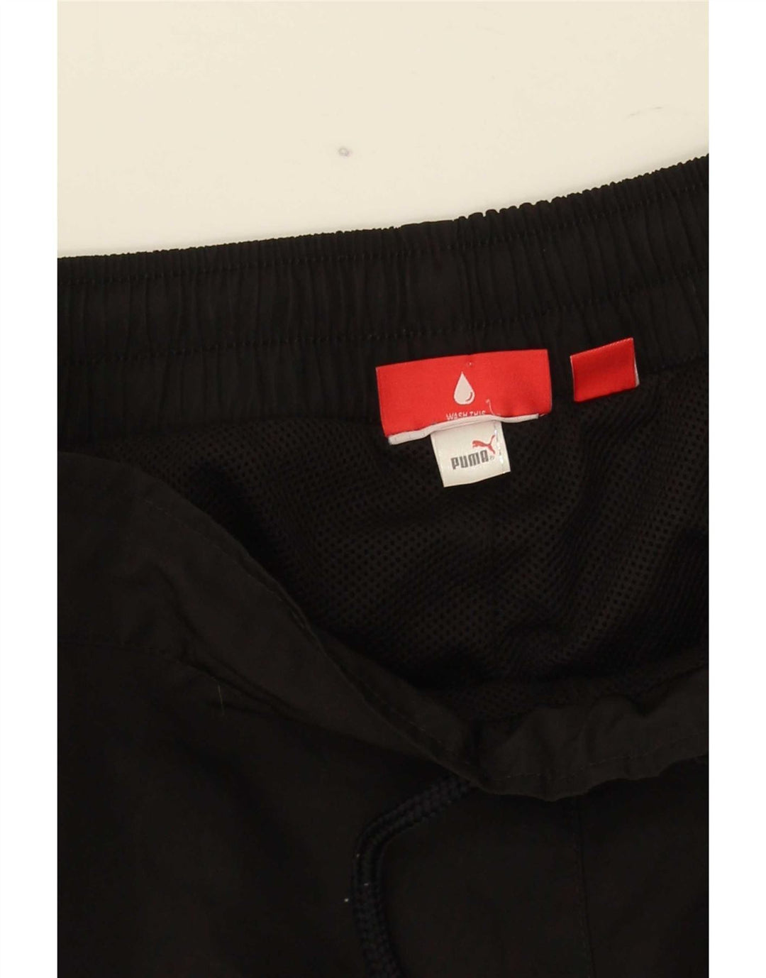 Puma Herren-Trainingshose, Jogginghose, Mittelschwarz, Farbblock