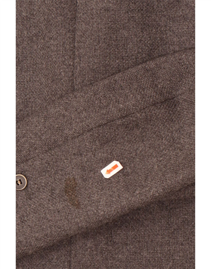 Peter & Sons Herren-Blazer mit 3 Knöpfen, IT 50, große graue Wolle
