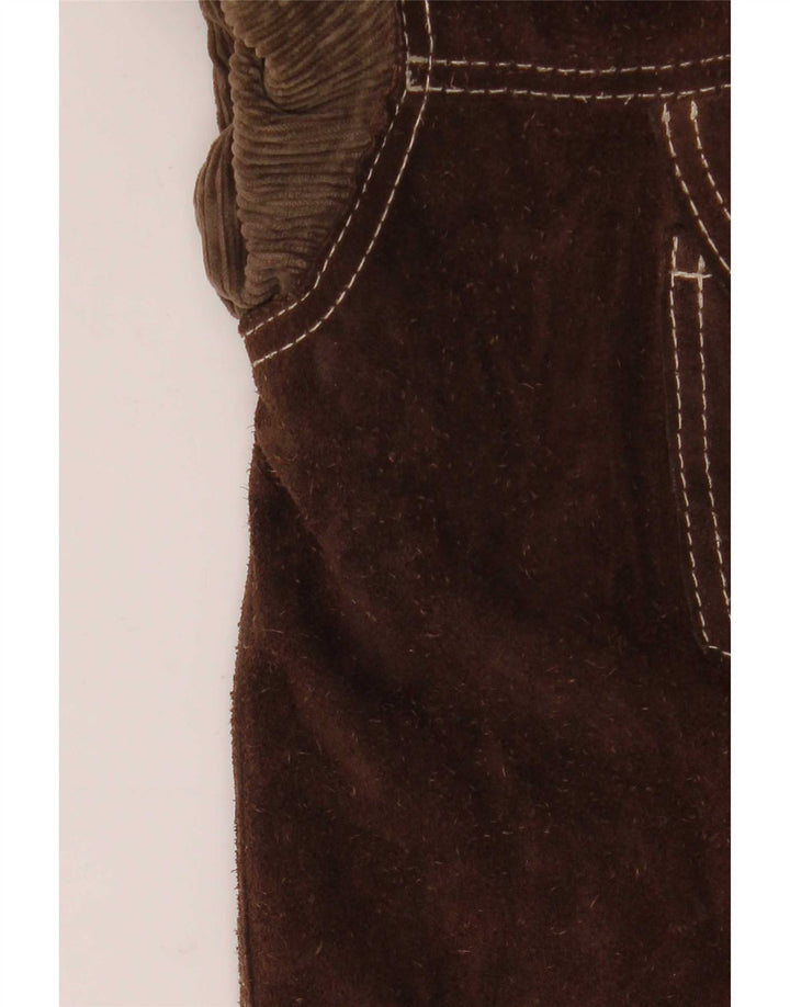 Diesel Herren Wendejacke UK 40 Großes braun kariertes Leder
