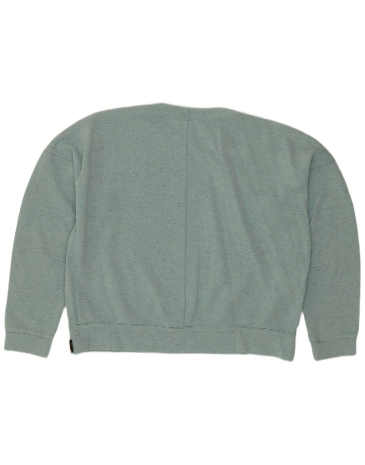 ADIDAS Damen-Sweatshirt in Übergröße, Gr. 14, mittelgrün meliert