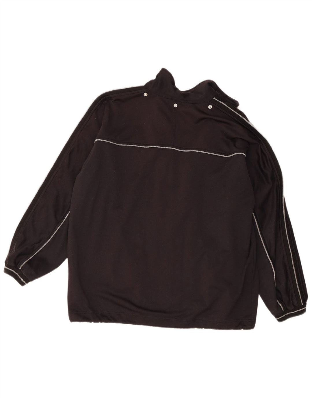Champion Damen-Trainingsanzug-Oberteil in Übergröße, UK-Größe 10, Größe S, Schwarz, Polyester