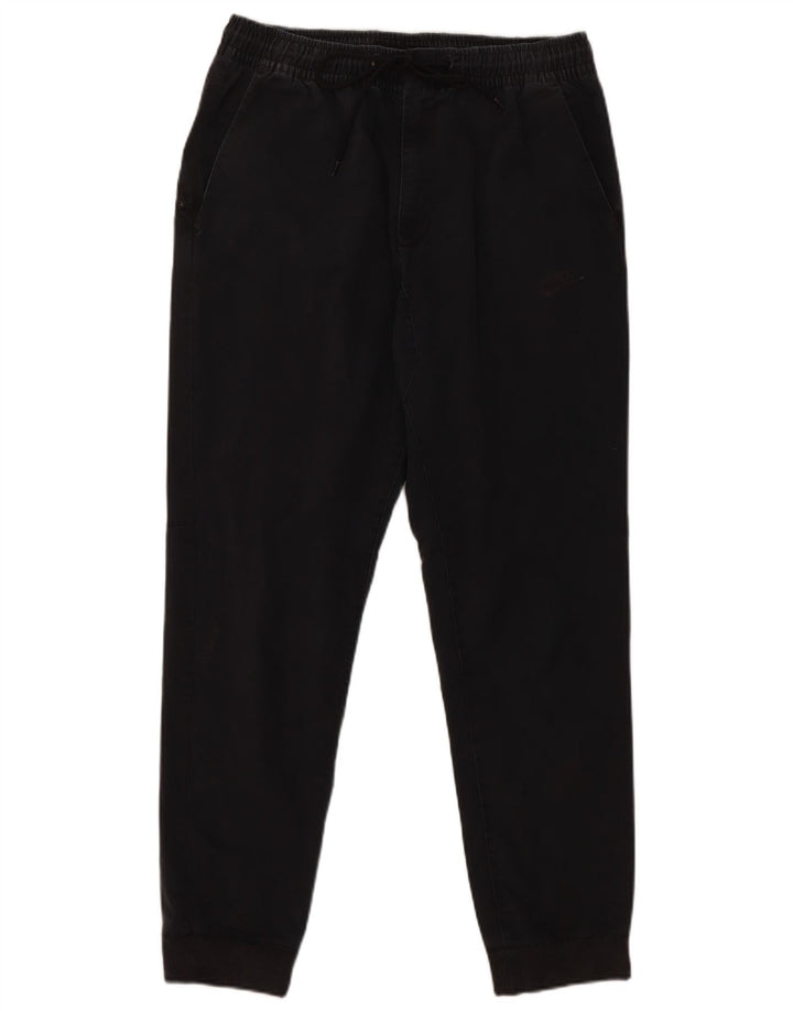 Nike Herren-Trainingshose, Jogginghose, Größe L, Schwarz, Baumwolle