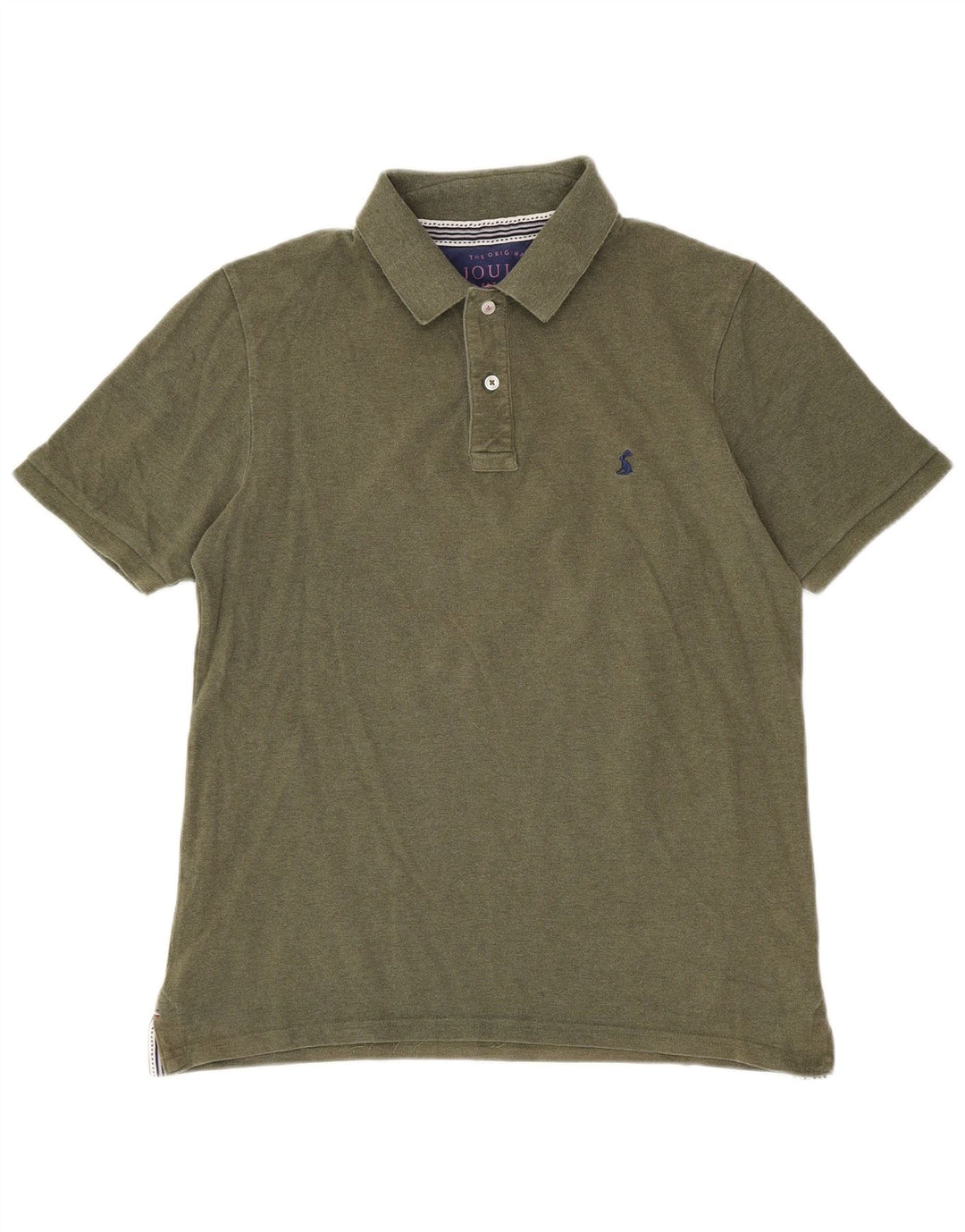 Joules Herren-Poloshirt mit klassischer Passform, mittlere Khaki-Baumwolle