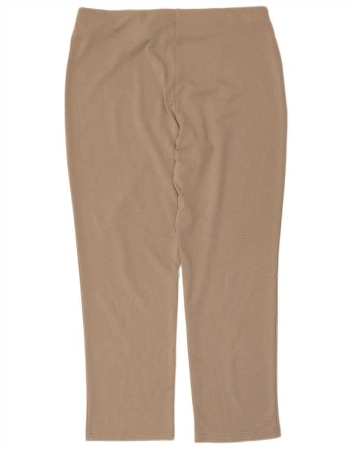 MARKS & SPENCER Damen Trainingshose UK 18 XL Beige Polyester