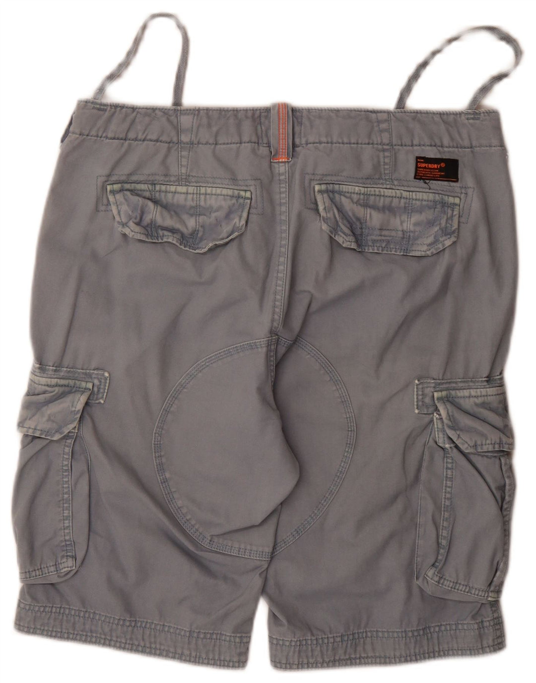 Superdry Herren Cargoshorts W36 Große blaue Baumwolle