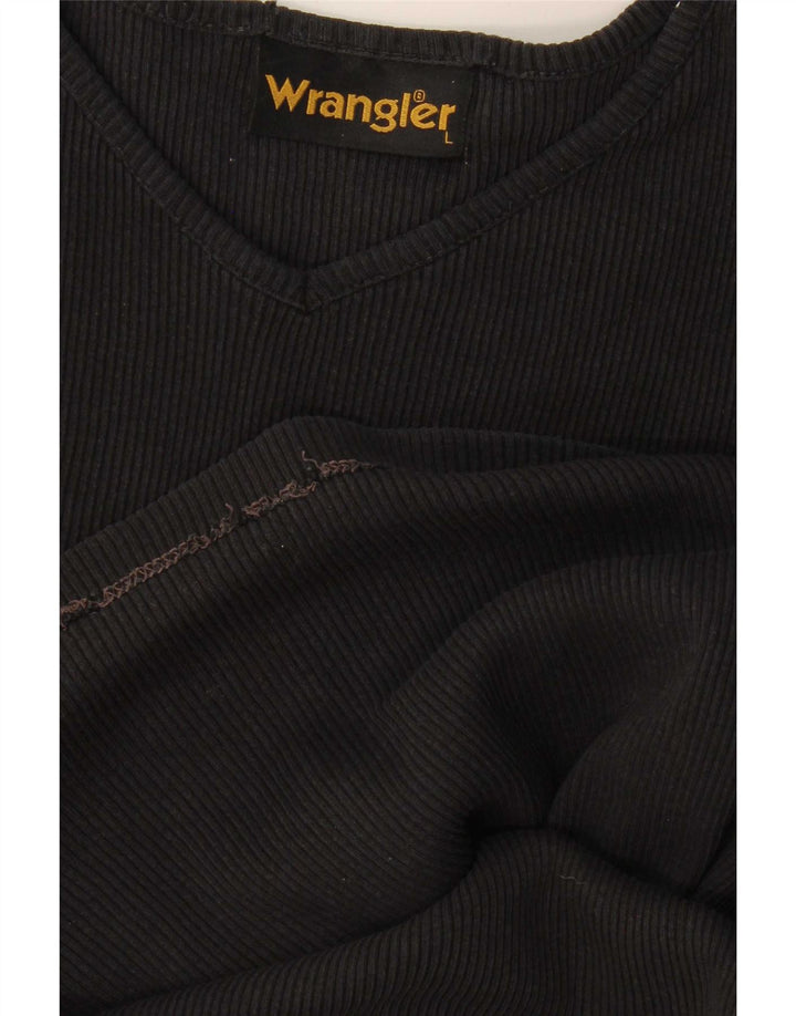 Wrangler Herren T-Shirt Top Large Schwarz
