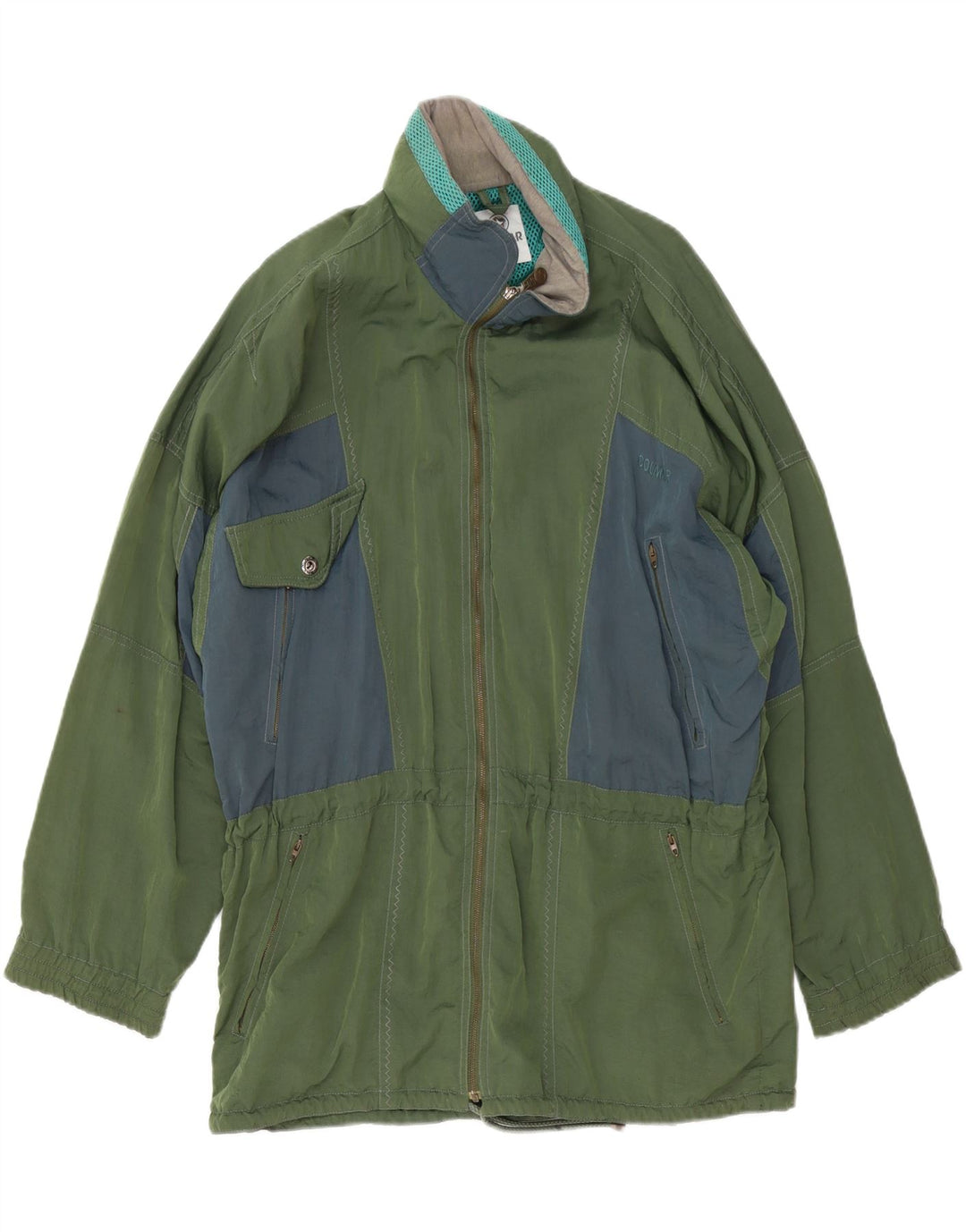 Colmar Herren Regenjacke UK 40 Large Grün Colourblock Polyamid