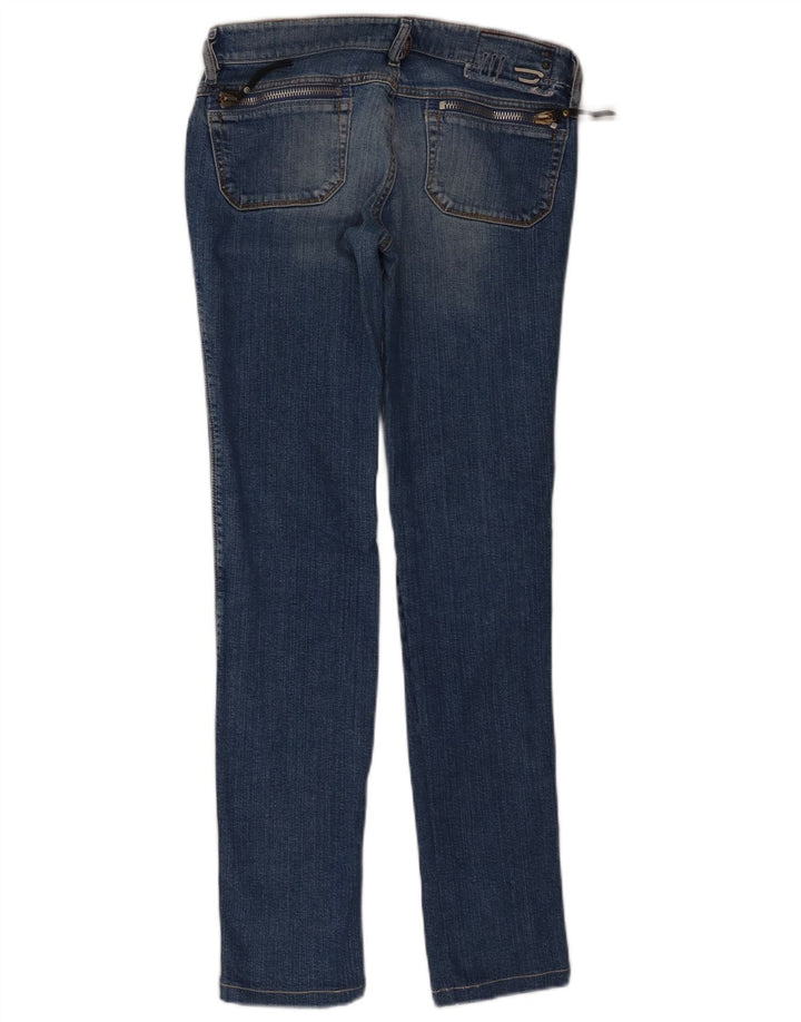 Diesel Damen Distressed Slim Jeans W27 L31 Blaue Baumwolle