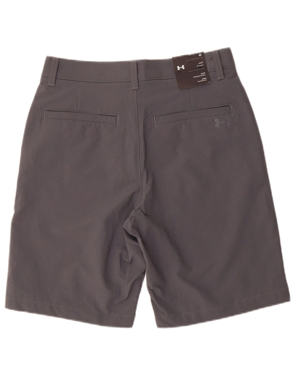 Under Armour Mens Chino Shorts W30 Medium Grey Polyester