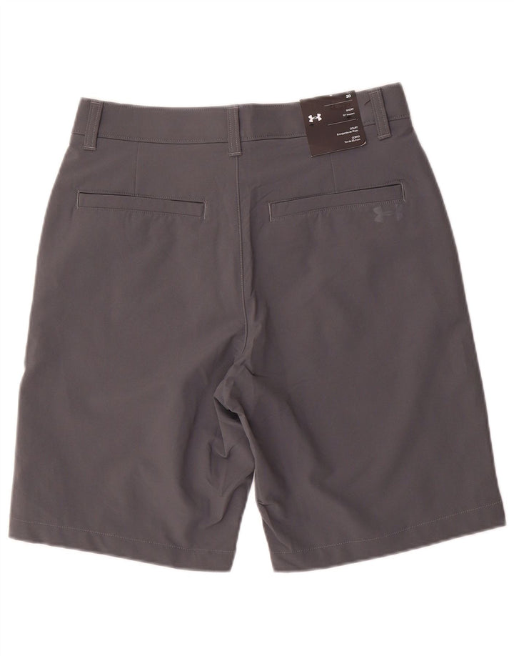 Under Armour Herren Chino Shorts W30 Mittelgraues Polyester