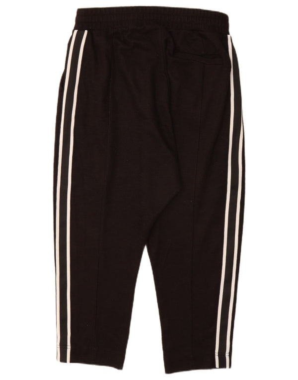 Gerade Capri-Hose für Herren von Zara, Größe L, W32, L20, Schwarz, Polyester