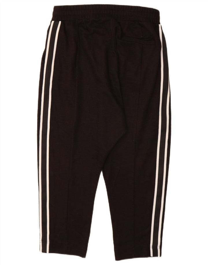 Gerade Capri-Hose für Herren von Zara, Größe L, W32, L20, Schwarz, Polyester