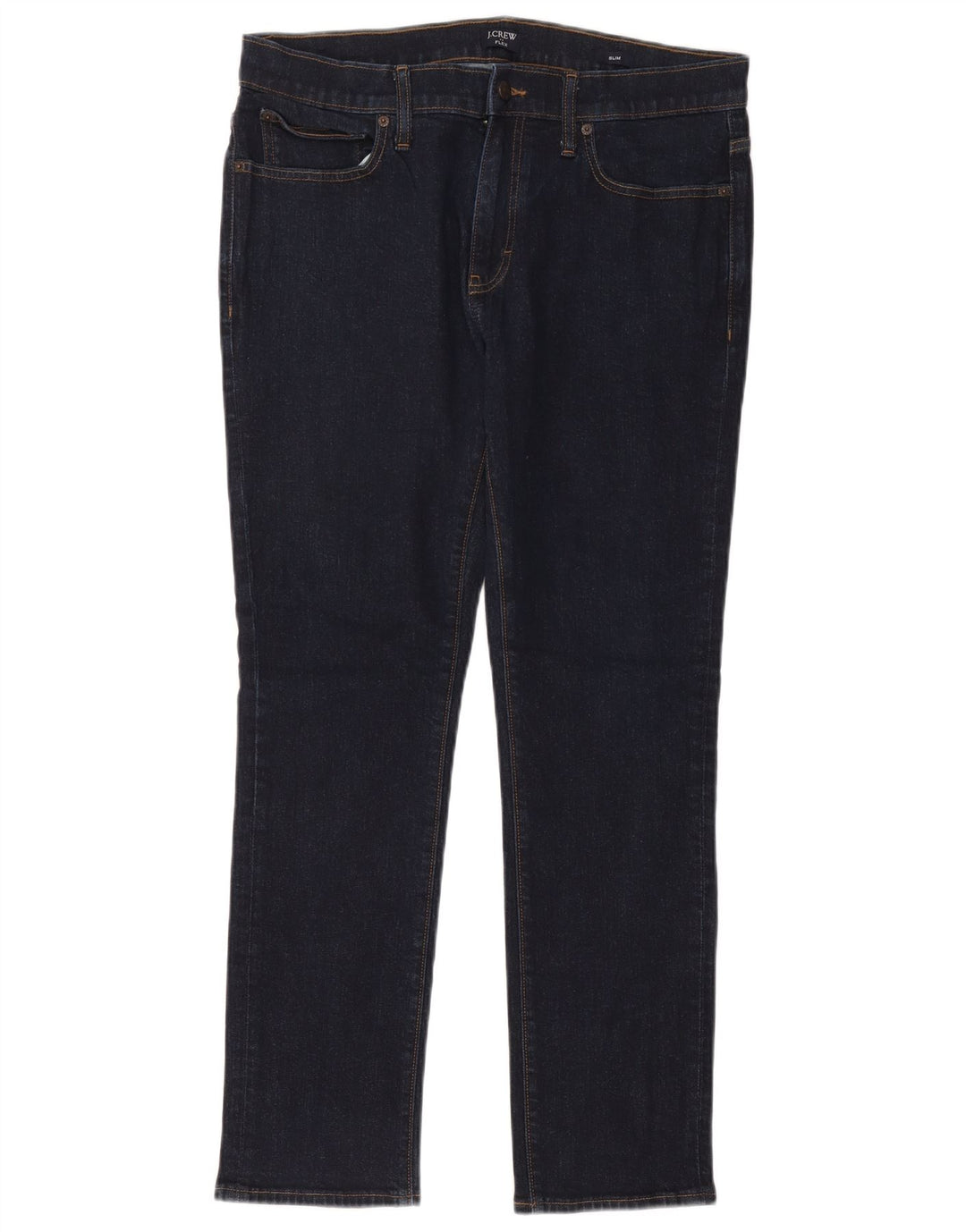 J. Crew Herren Slim Jeans W34 L30 Marineblau Baumwolle