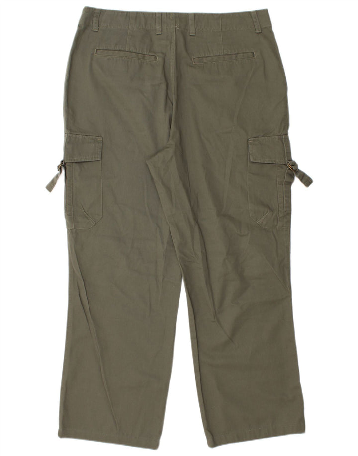 Rainbow Herren gerade Cargohose W36 L28 Khaki Baumwolle