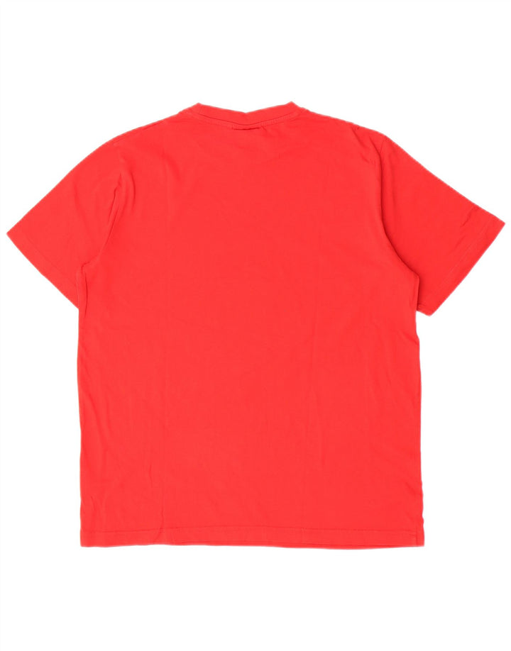 Lotto Herren-T-Shirt mit Grafik, Größe S, Rot, Baumwolle