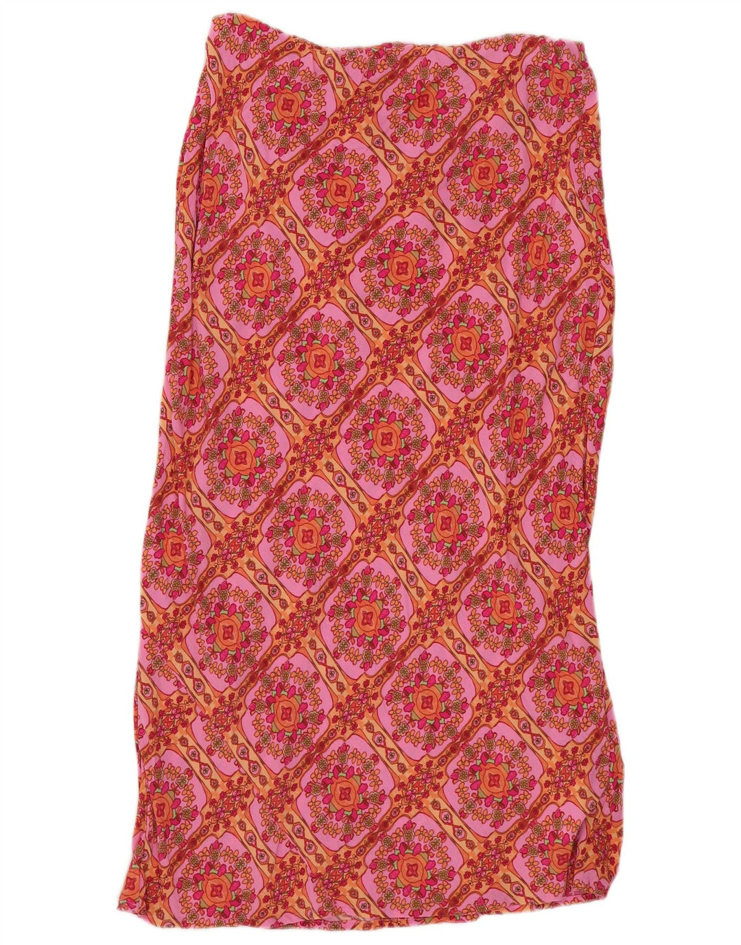 BILLABONG Gerader Rock für Damen, Größe S, Größe W27, Viskose mit rosa Blumenmuster