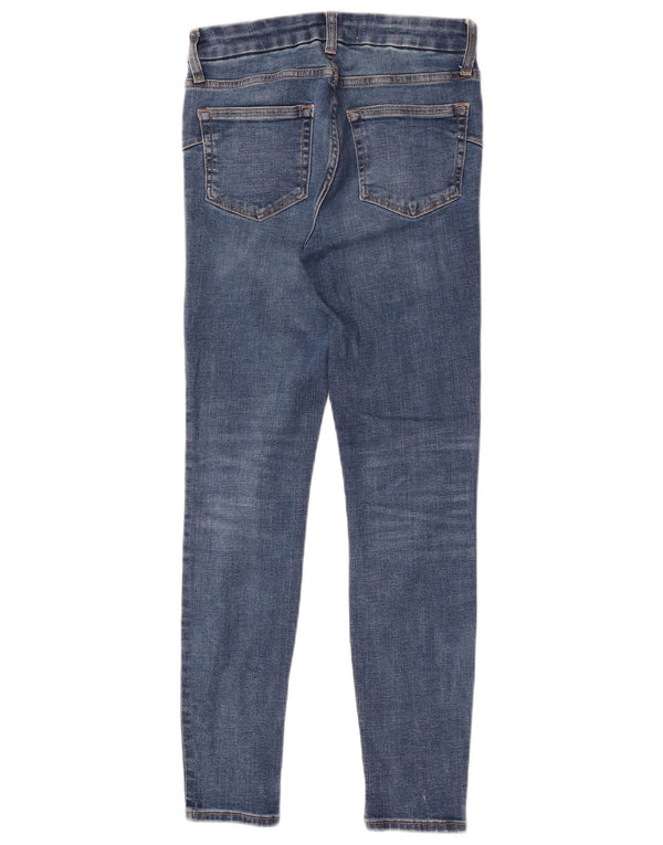 Zara Damen Skinny Jeans EU 36 XS W26 L28 Blau