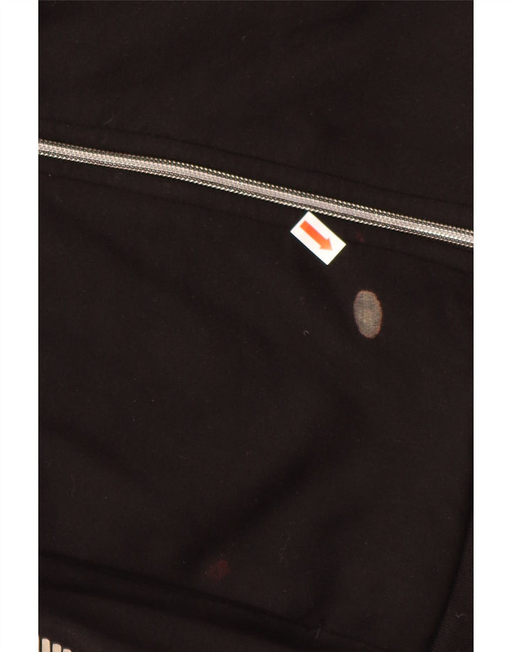 EMPORIO ARMANI Jungen-Trainingsanzugoberteil mit Grafik, 15–16 Jahre, XL, Schwarz