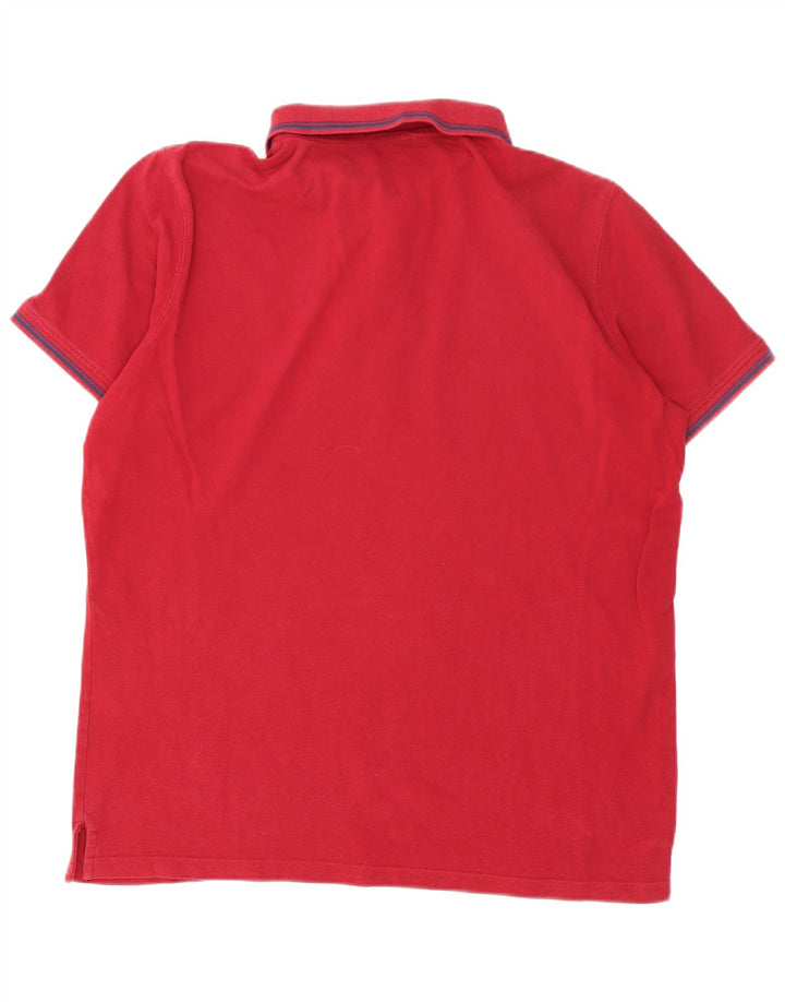 Carrera Herren Poloshirt XL Rot Baumwolle