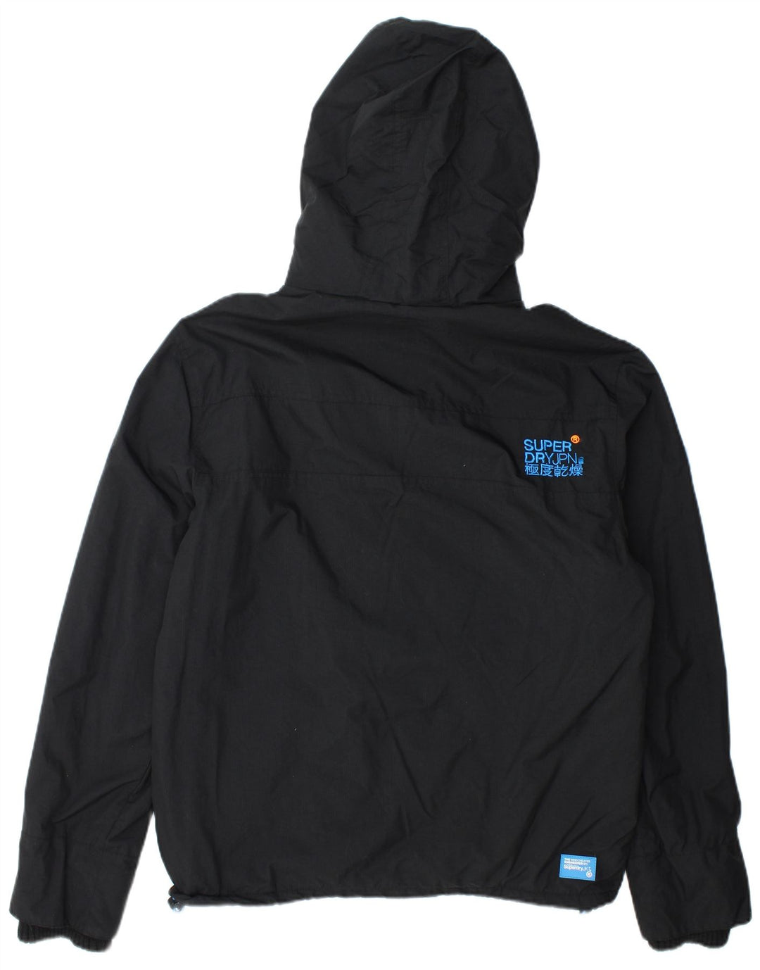 Superdry Damen Graphic Windjacke UK 16 Large Schwarz