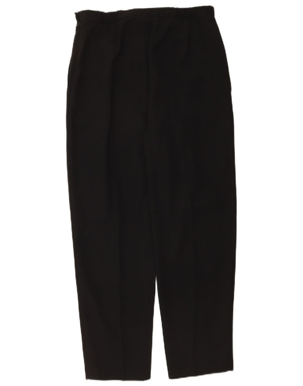 Marks & Spencer Damen Tapered Freizeithose UK 14 Large W32 L29 Schwarz