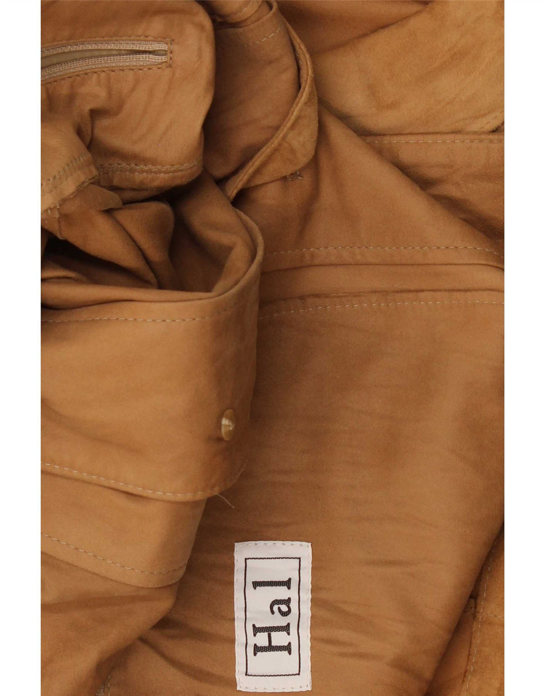 Vintage Herren Wildlederjacke UK 40 Large Beige