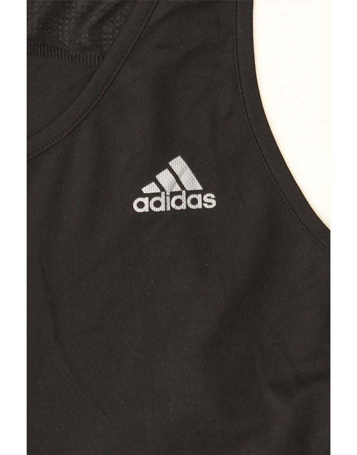 Adidas Herren Weste Top Medium Schwarz