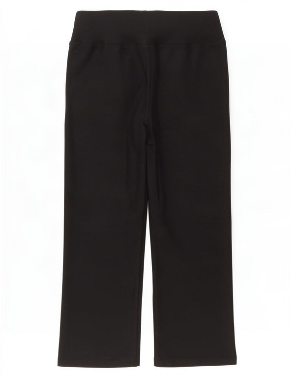 Nike Damen Capri-Trainingshose US 8/10 Mittelschwarzes Polyester