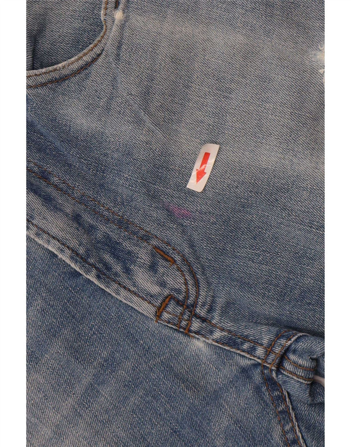 Zara Herren Slim Jeans EU 42 Large W32 L34 Blau