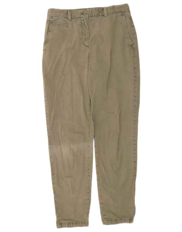 Marks & Spencer Damen Tapered Chinohose UK 8 Small W26 L28 Khaki