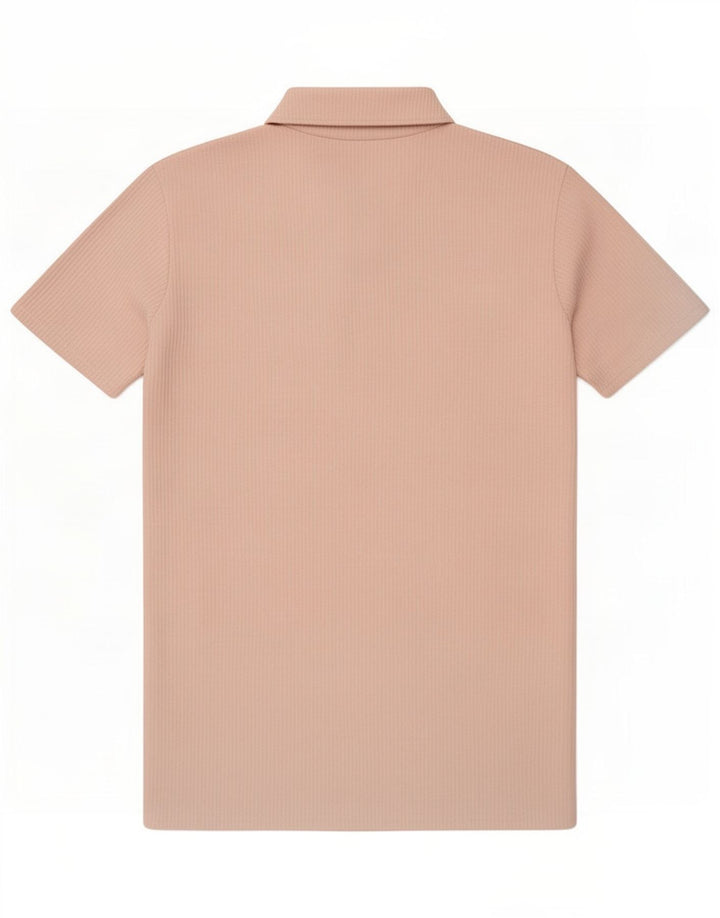 Zara Damen Etuikleid UK 14 Mittelrosa Polyester