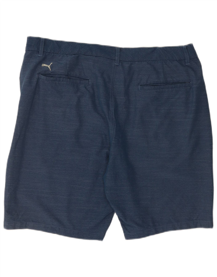 Puma Herren Chino Shorts W38 XL Marineblau
