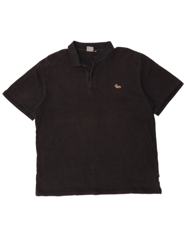 Carhartt Herren Poloshirt 2XL Schwarz Baumwolle