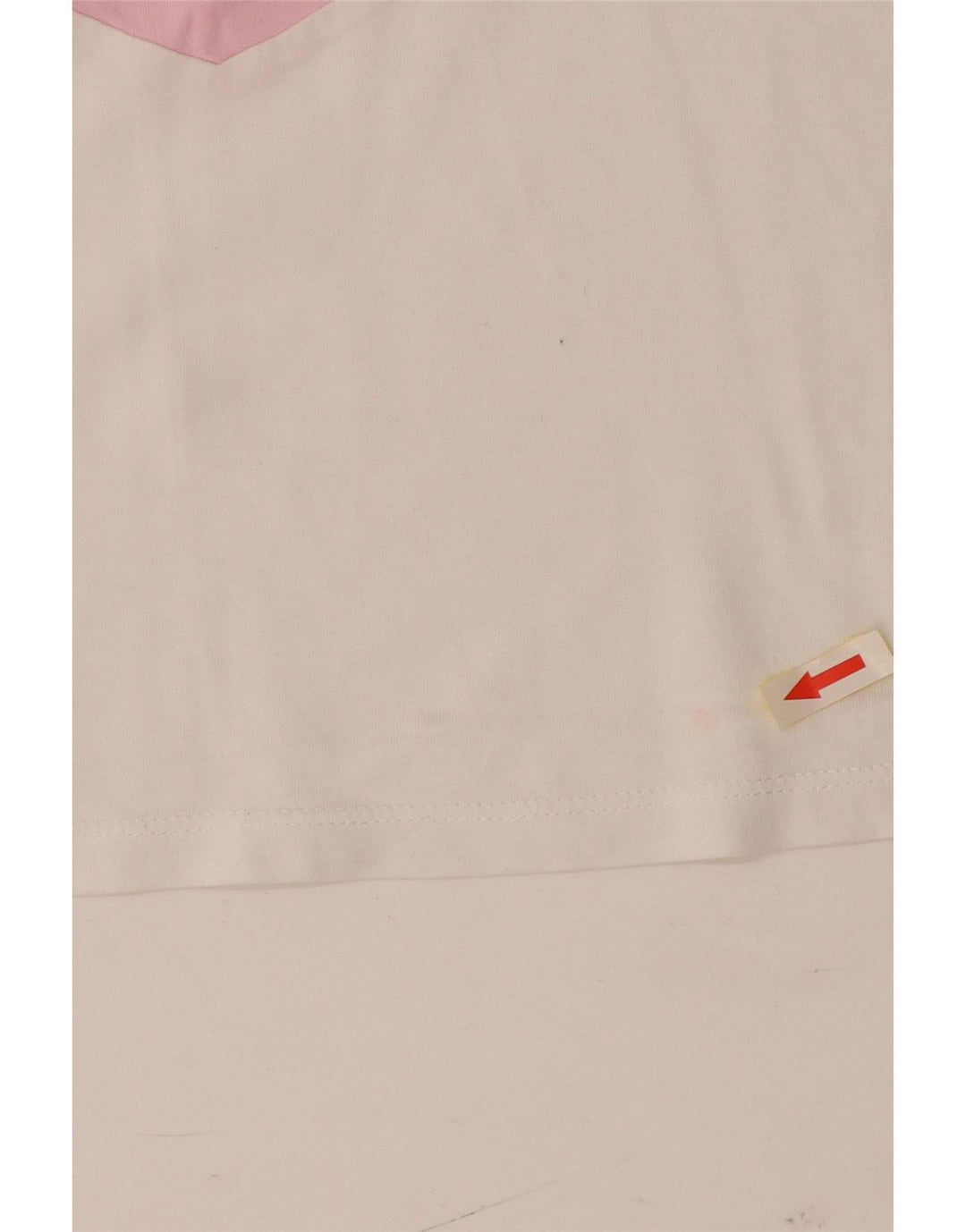 Levi's Damen Crop Graphic Vest Top UK 14 Large Weiß Colourblock