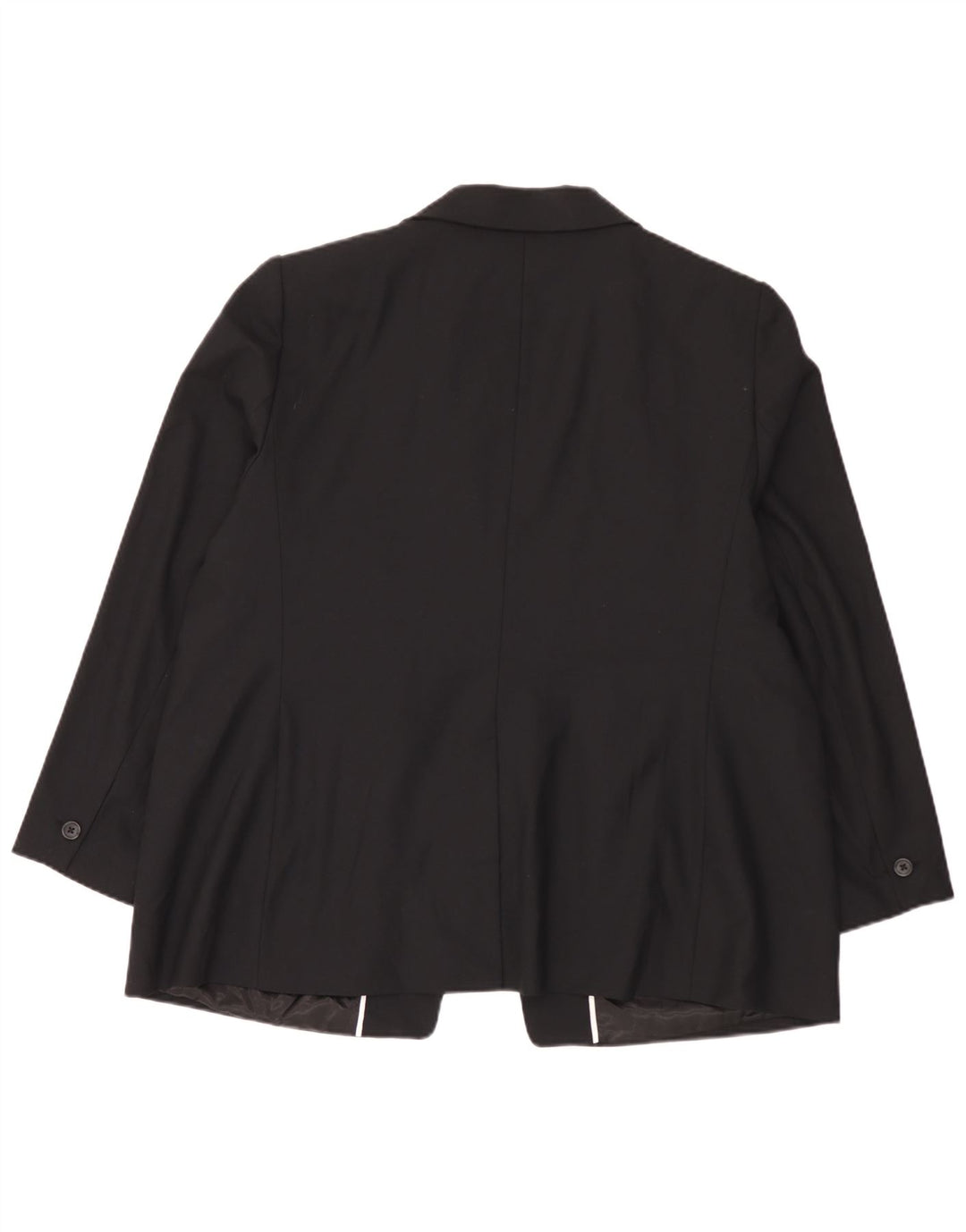 Marks & Spencer Damen Autograph 1-Knopf-Blazerjacke UK 18 XL Schwarz