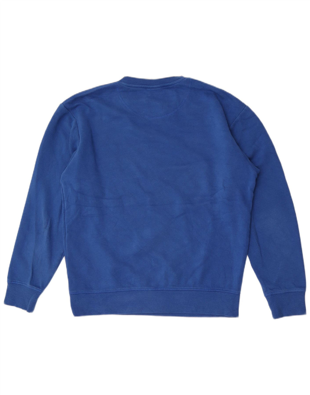 Jack & Jones Herren-Sweatshirt-Pullover aus mittelblauer Baumwolle