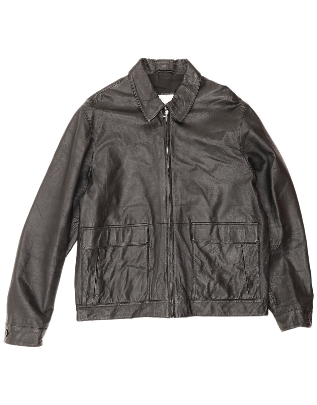Conbipel Herren Lederjacke IT 54 XL Schwarzes Leder