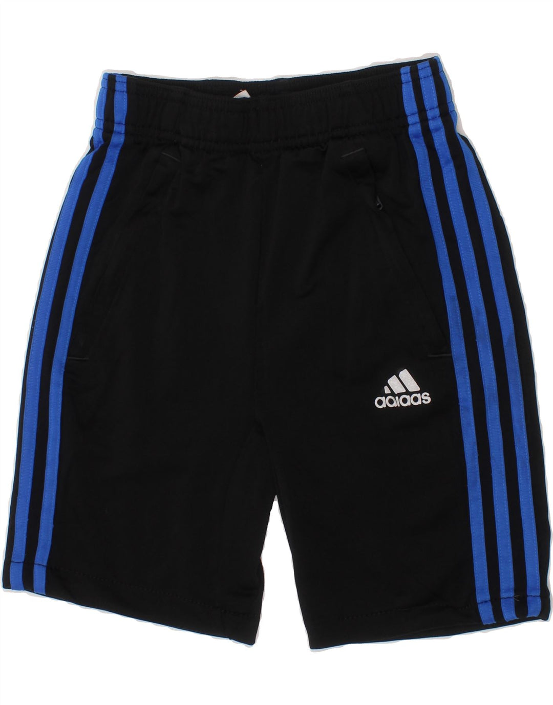 ADIDAS Boys Climalite Sport Shorts 9-10 Years Black Polyester Vintage Adidas and Second-Hand Adidas from Messina Hembry 