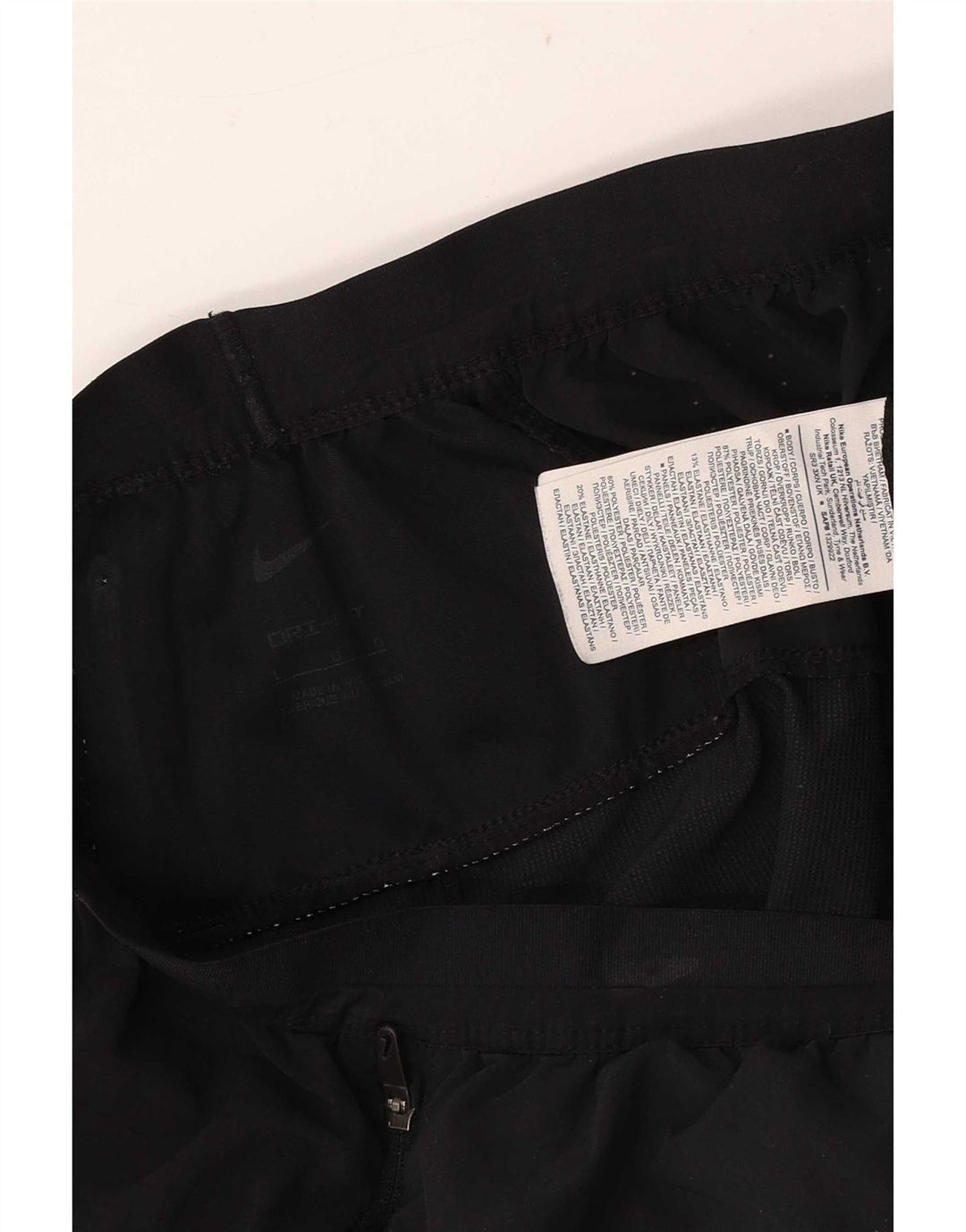 Nike Damen-Trainingshose, groß, schwarz, Polyester, Sport