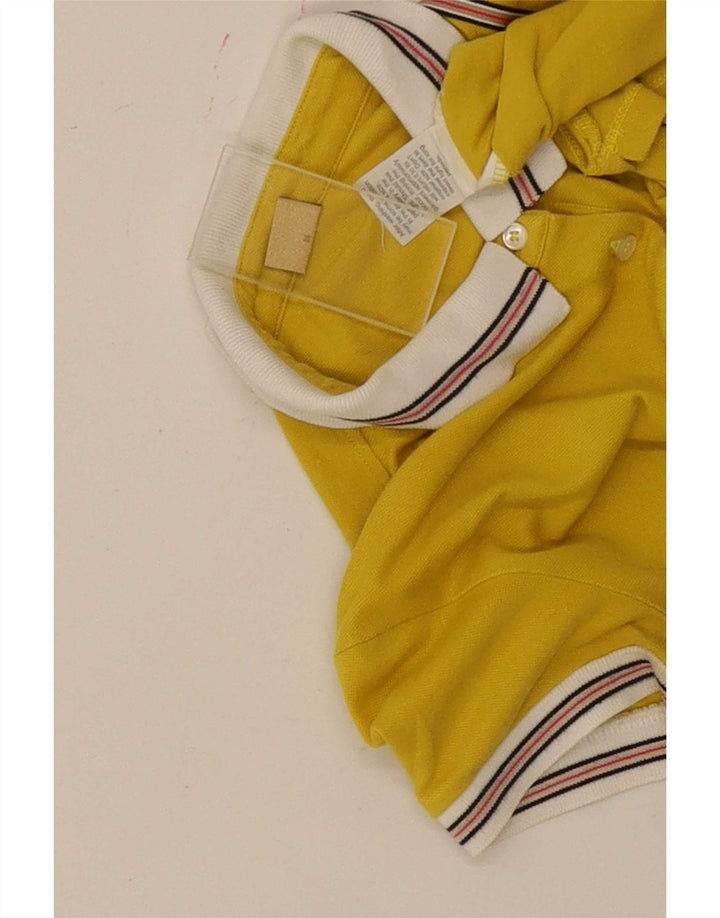 Fay Damen Poloshirt UK 12 Mittelgelb