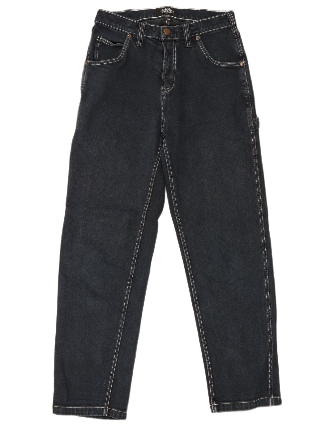 Dickies Herren Cargo Slim Jeans W26 L28 Schwarze Baumwolle