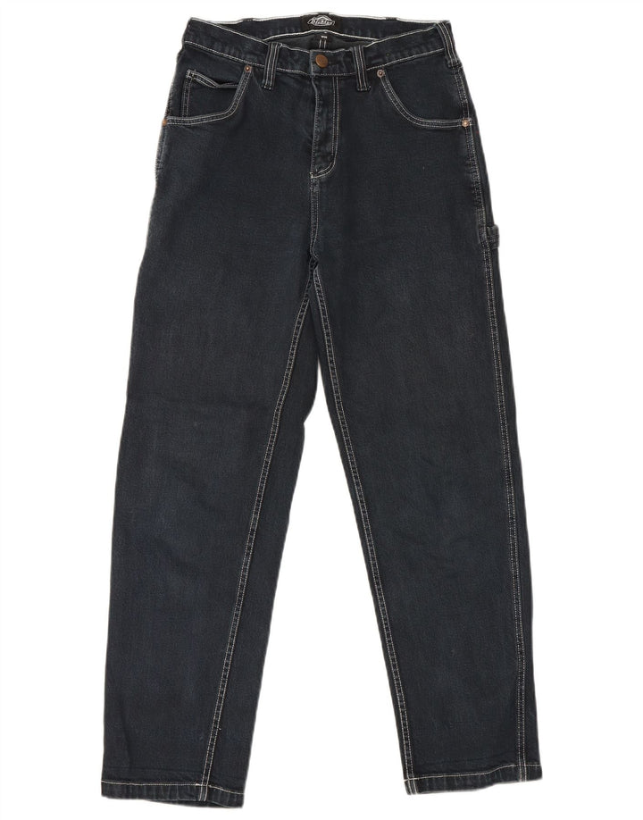 Dickies Herren Cargo Slim Jeans W26 L28 Schwarze Baumwolle