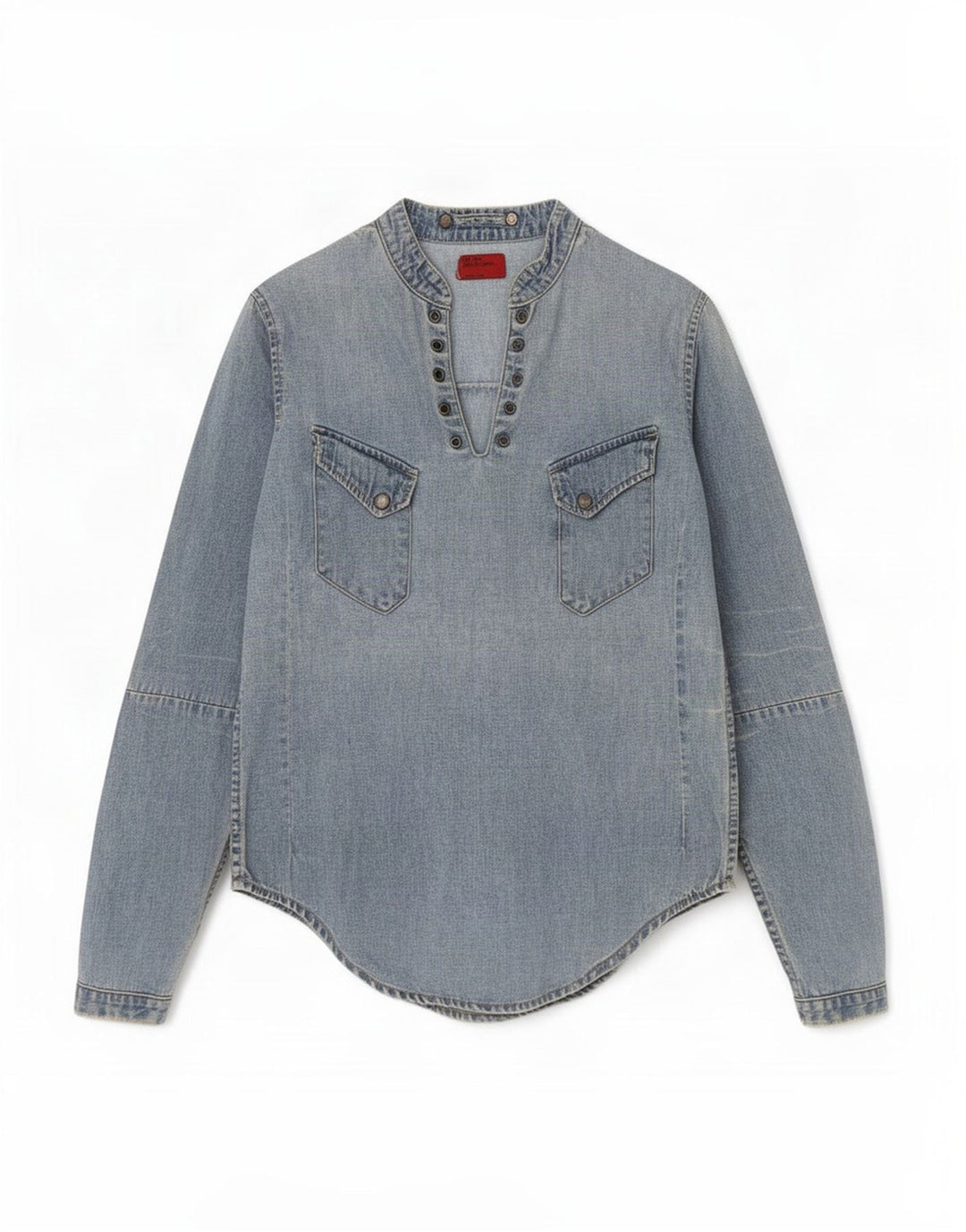 Levi's Damen Pullover-Jeanshemd UK 6 XS Blaue Baumwolle