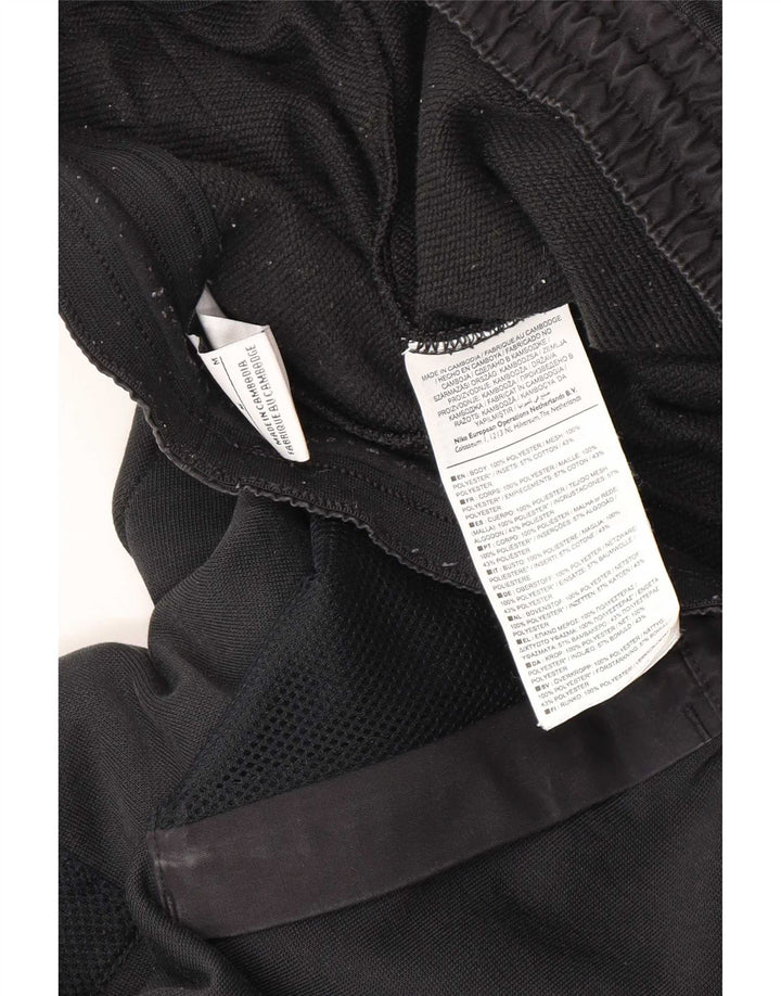Nike Herren-Trainingshose mit Grafik, mittelgroß, schwarz, Polyester