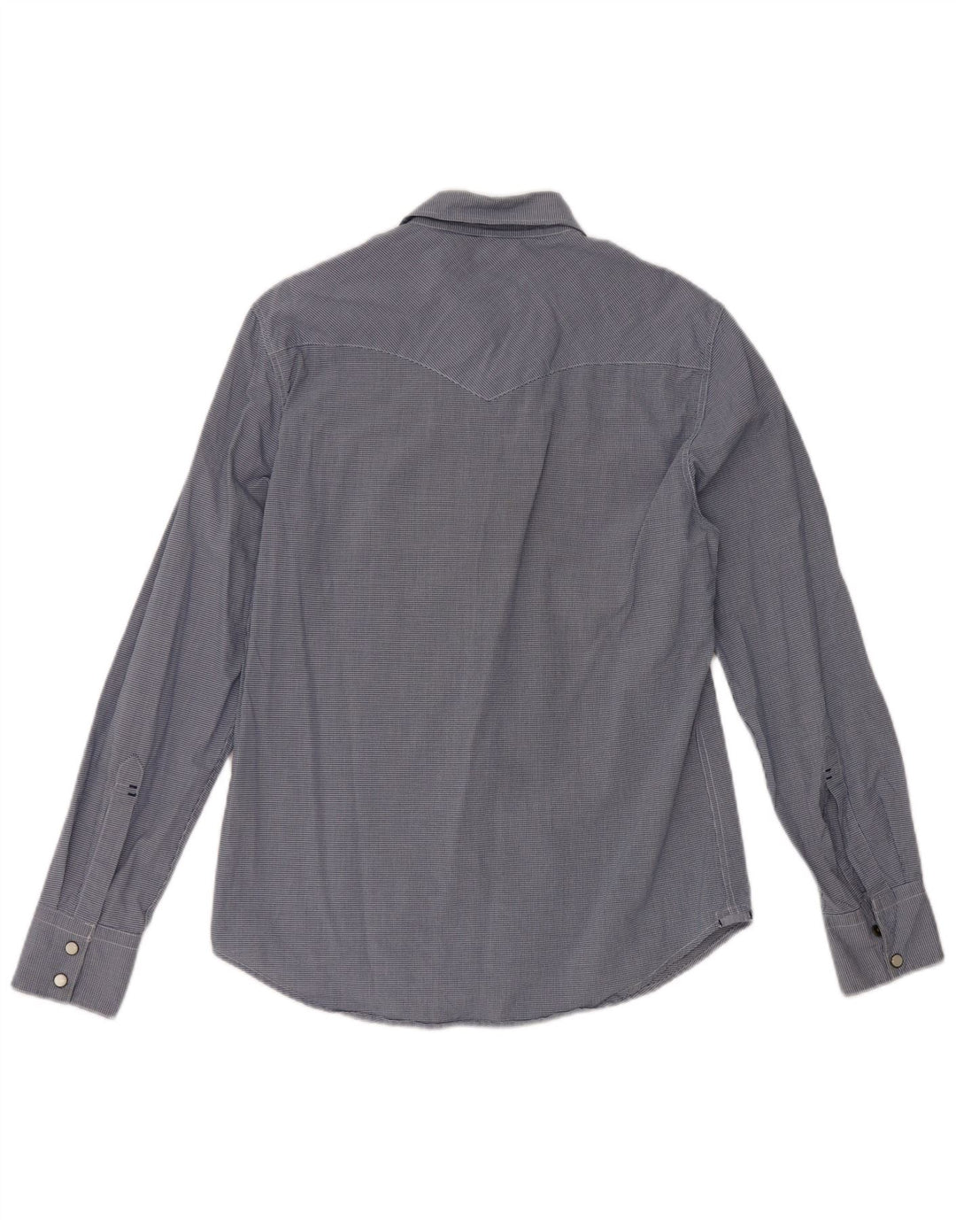 Levi's Herren-Slim-Fit-Hemd, klein, marineblau, Gingham-Baumwolle