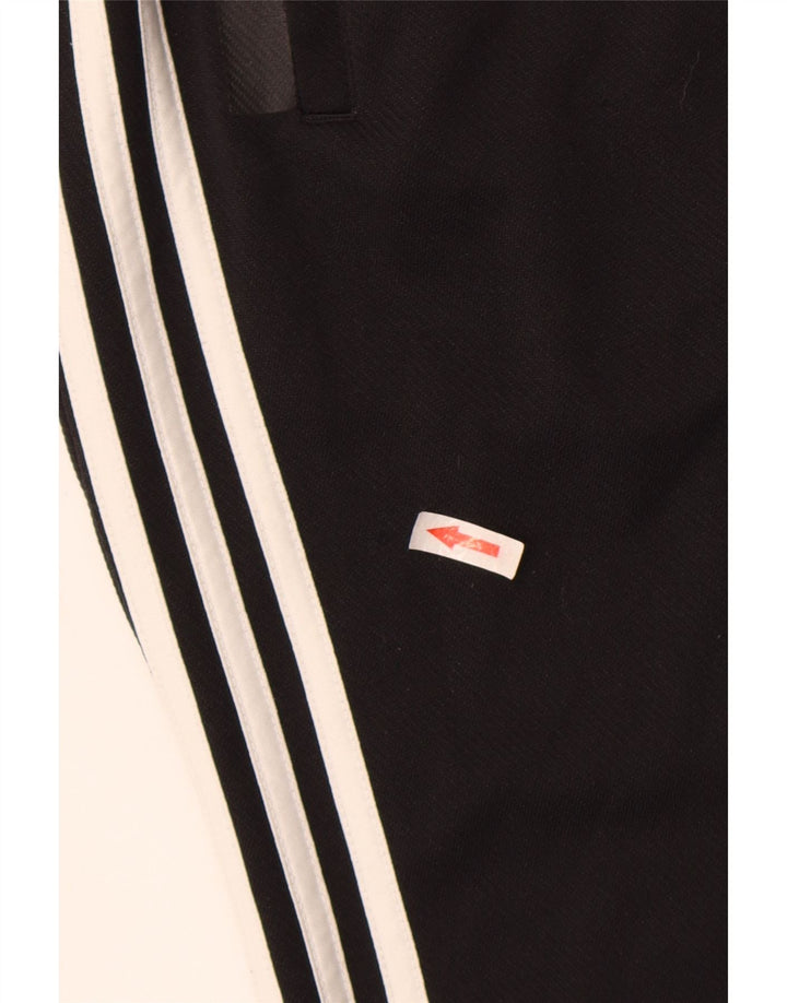 Adidas Damen-Trainingshose UK 12/14 Mittelschwarzes Polyester