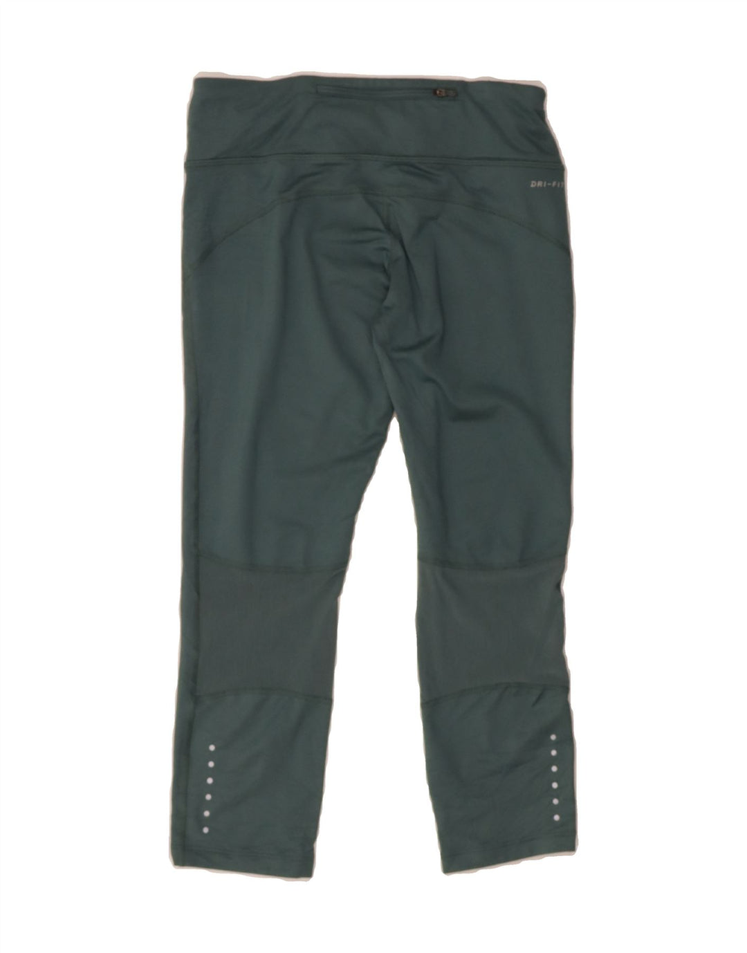 NIKE Womens Dri Fit Tracksuit Trousers UK 10 Small  Green Polyester Vintage Nike and Second-Hand Nike from Messina Hembry 