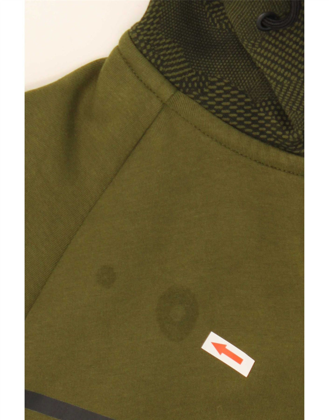 Nike Herren-Kapuzenpullover mit Reißverschluss, mittlere Khaki-Tarnung, Baumwolle