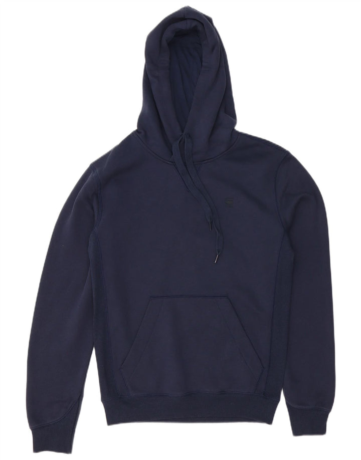 G-STAR Herren Kapuzenpullover XS Marineblau Baumwolle