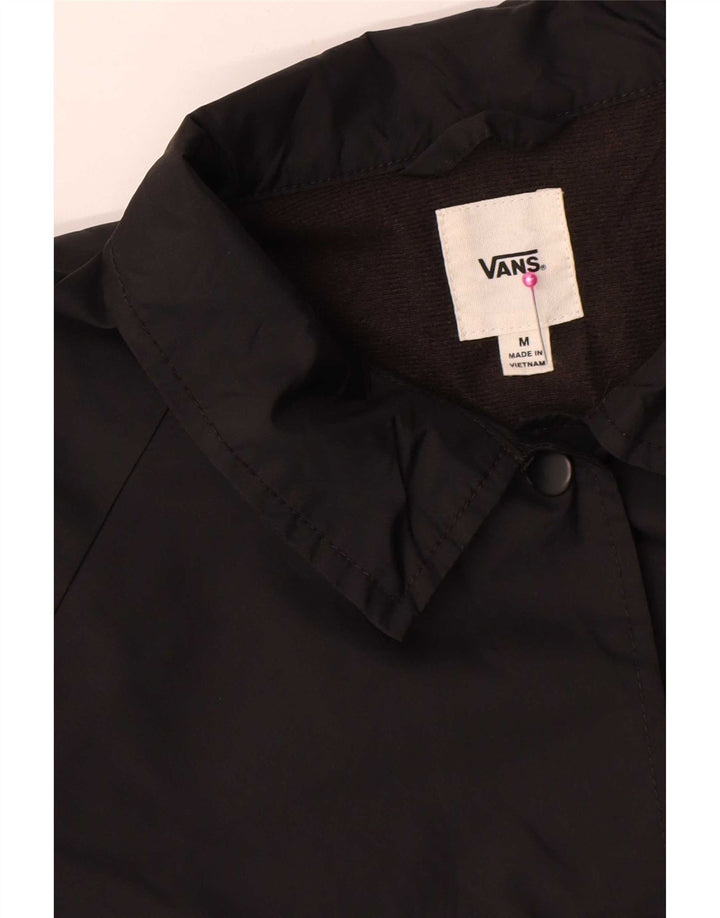 Vans Damen Graphic Regenjacke UK 14 Mittelschwarzes Polyester